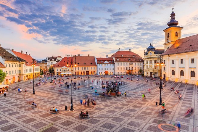 piata centrala oras sibiu